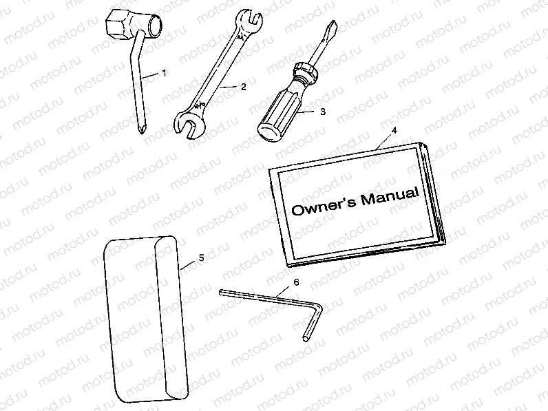 TOOL KIT SLT 700 B974572 (4941124112B012) | TOOL KIT SLT 700 B974572 (4941124112B012)