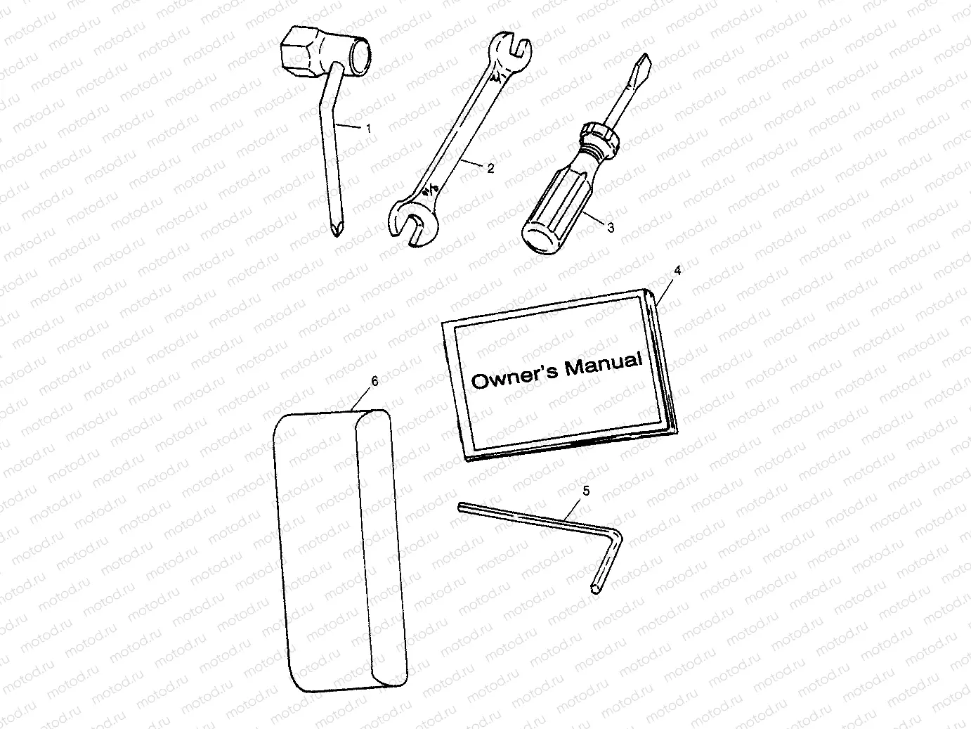 TOOL KIT SLT 780 B974588 (4941174117B012) | TOOL KIT SLT 780 B974588 (4941174117B012)
