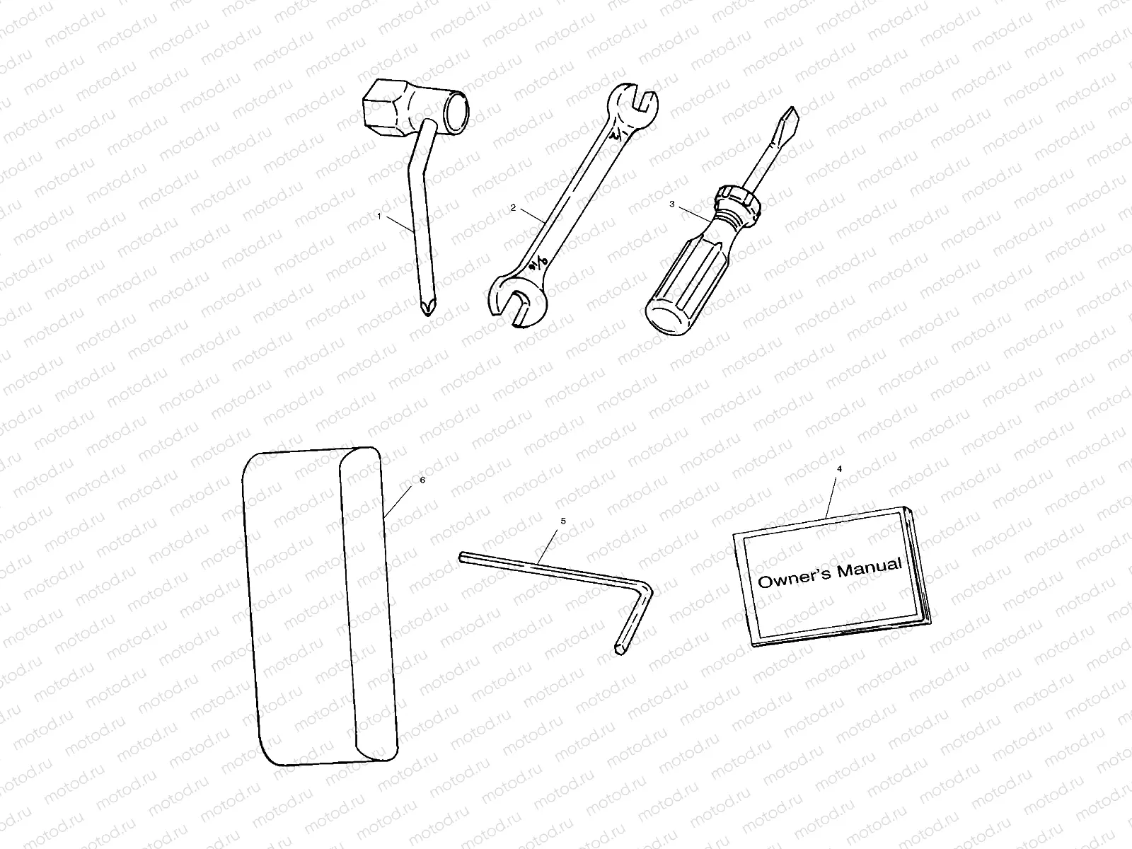 TOOL KIT - W004978D (4955795579C013) | TOOL KIT - W004978D (4955795579C013)