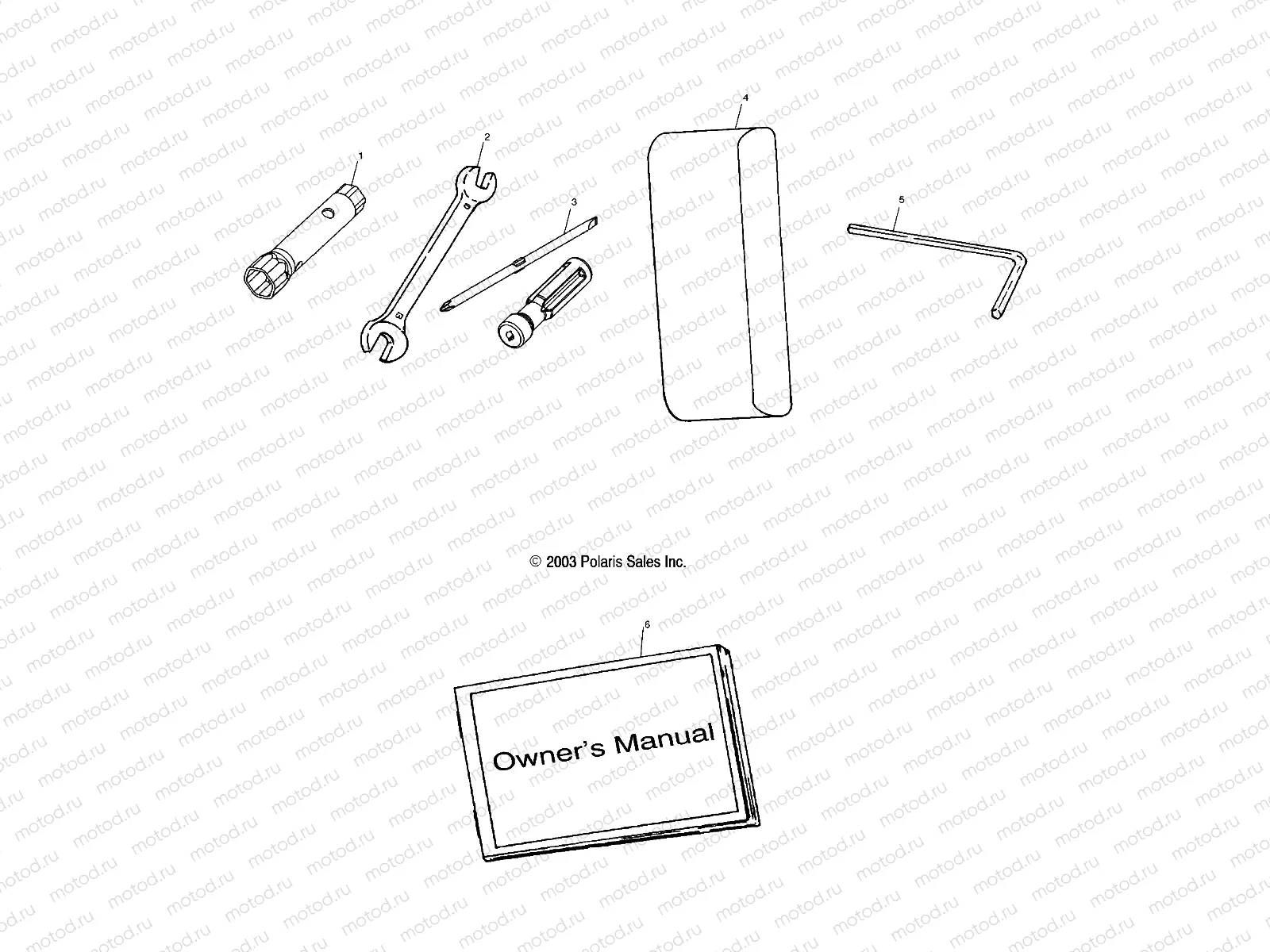 TOOL KIT - W045197DA/IA (4990499049C10) | TOOL KIT - W045197DA/IA (4990499049C10)