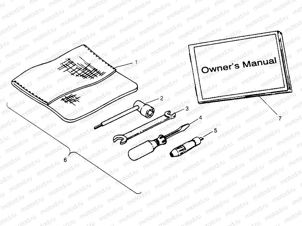 TOOL KIT - W968540 (4935863586B014) | TOOL KIT - W968540 (4935863586B014)