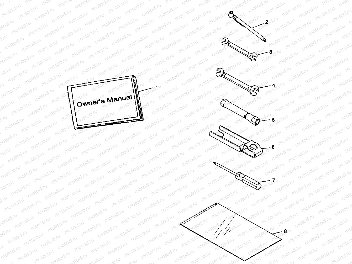 TOOL KIT - W98AA42A (4945524552C007) | TOOL KIT - W98AA42A (4945524552C007)