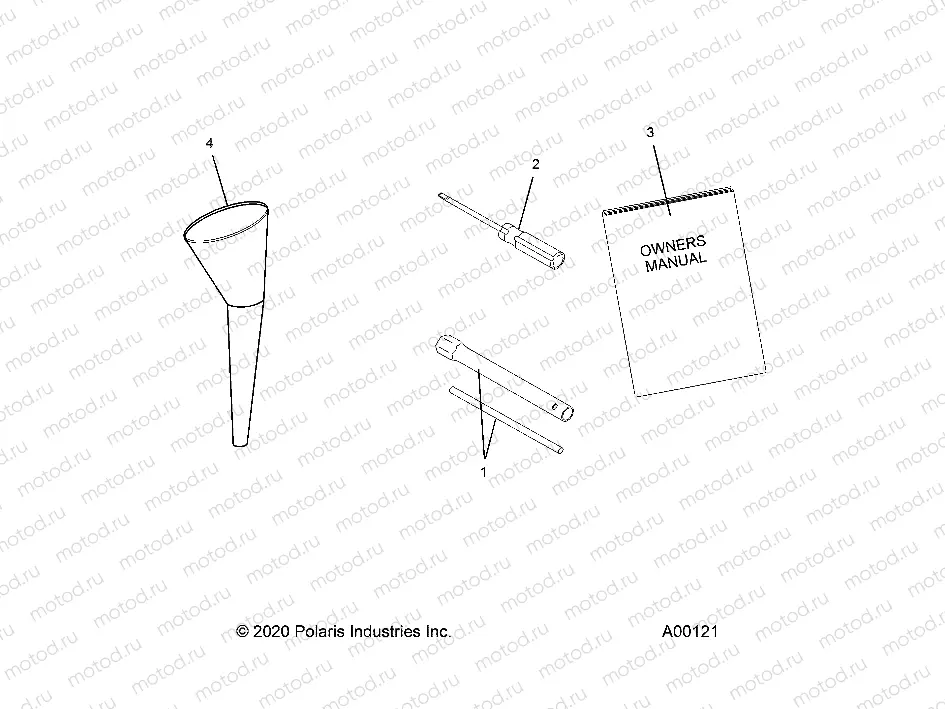 TOOLS and ACCESSORIES - P22GDGHNA (A00121) | TOOLS and ACCESSORIES - P22GDGHNA (A00121)