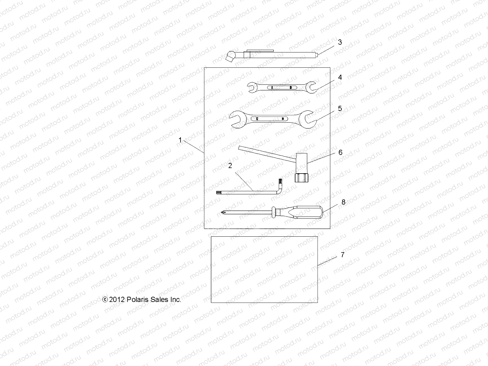 TOOLS | TOOLS, TOOL KIT - A13NA32AA (49ATVTOOL13TB)