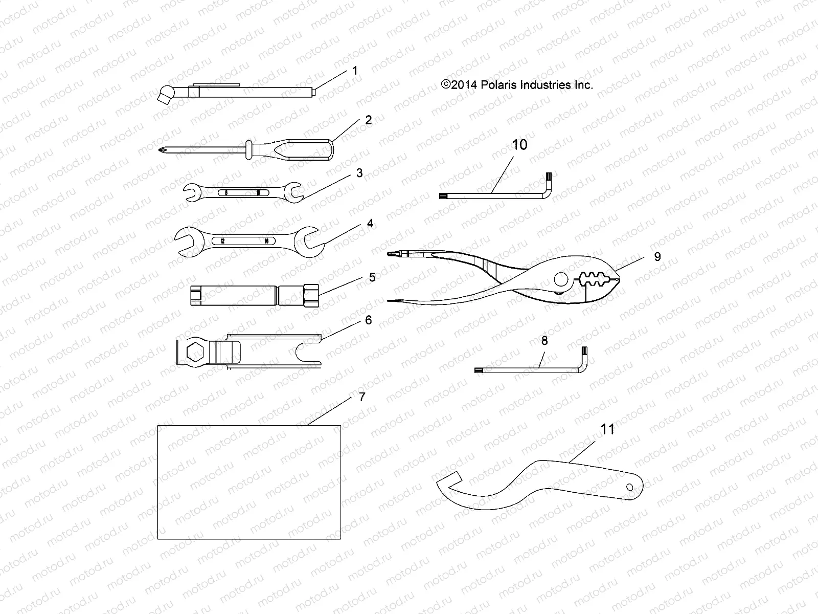 TOOLS | TOOLS, TOOL KIT - A15SDA57FH (49ATVTOOL15UTE)