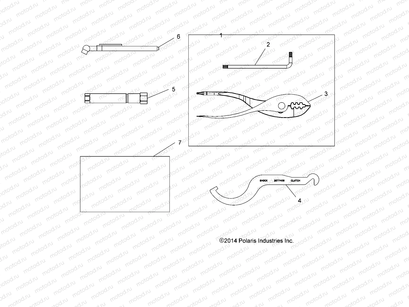TOOLS | TOOLS, TOOL KIT - A15SJE57HI (49ATVTOOL08SP500)
