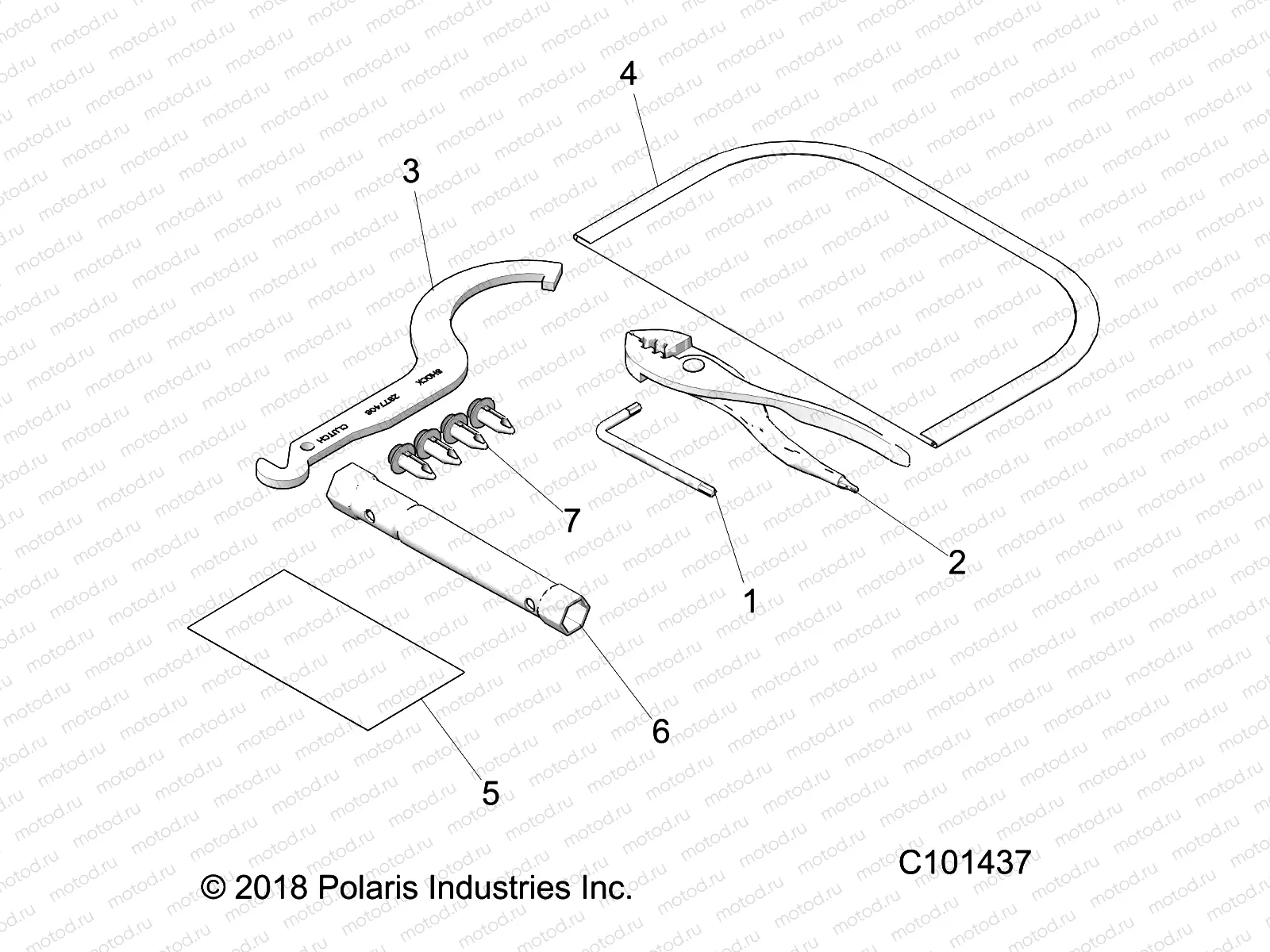 TOOLS | TOOLS, TOOL KIT - A20SLZ95AE (C101437)