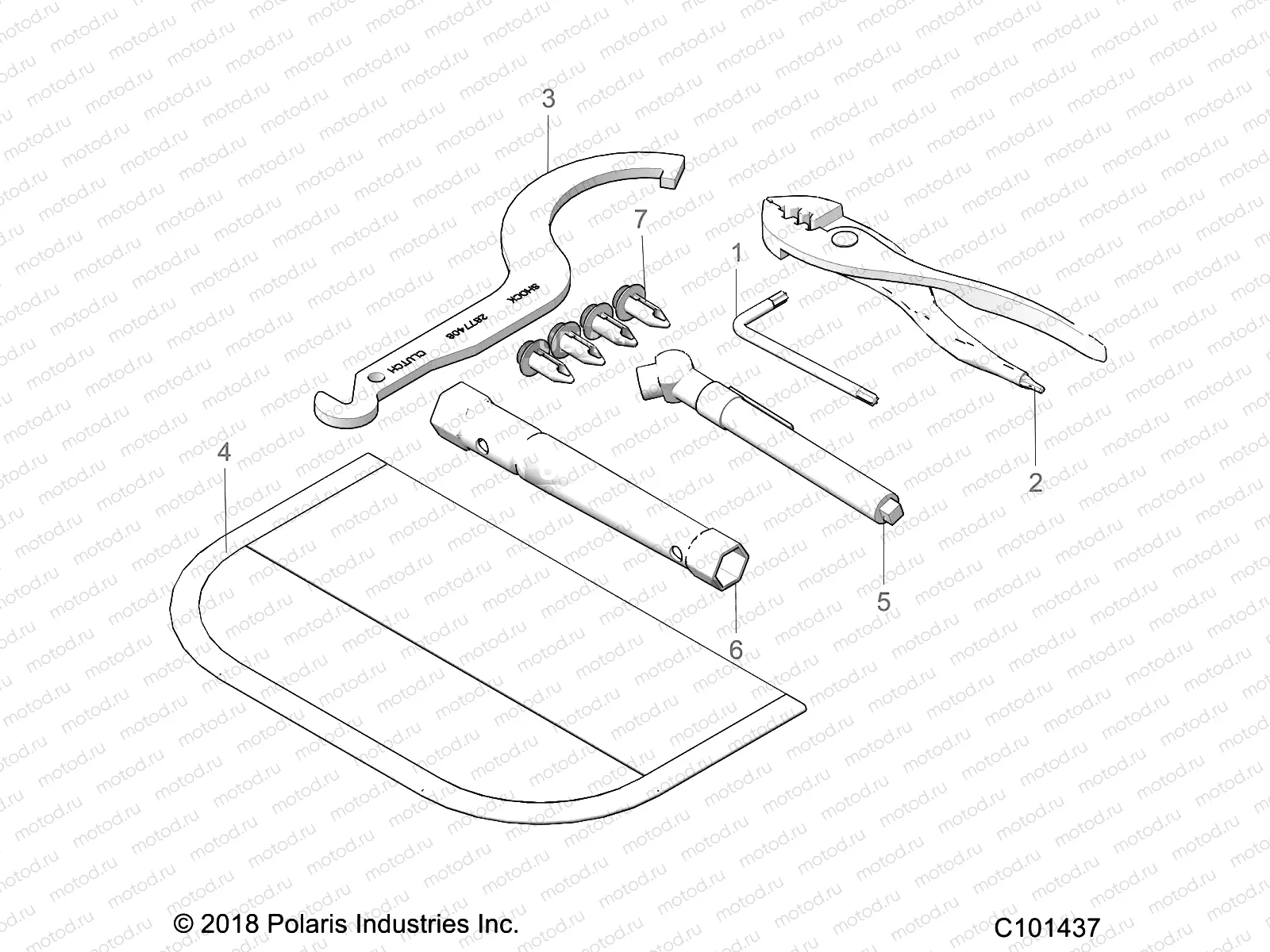 TOOLS | TOOLS, TOOL KIT - A21SLE95FG/S95CG/S95FG (C101437)