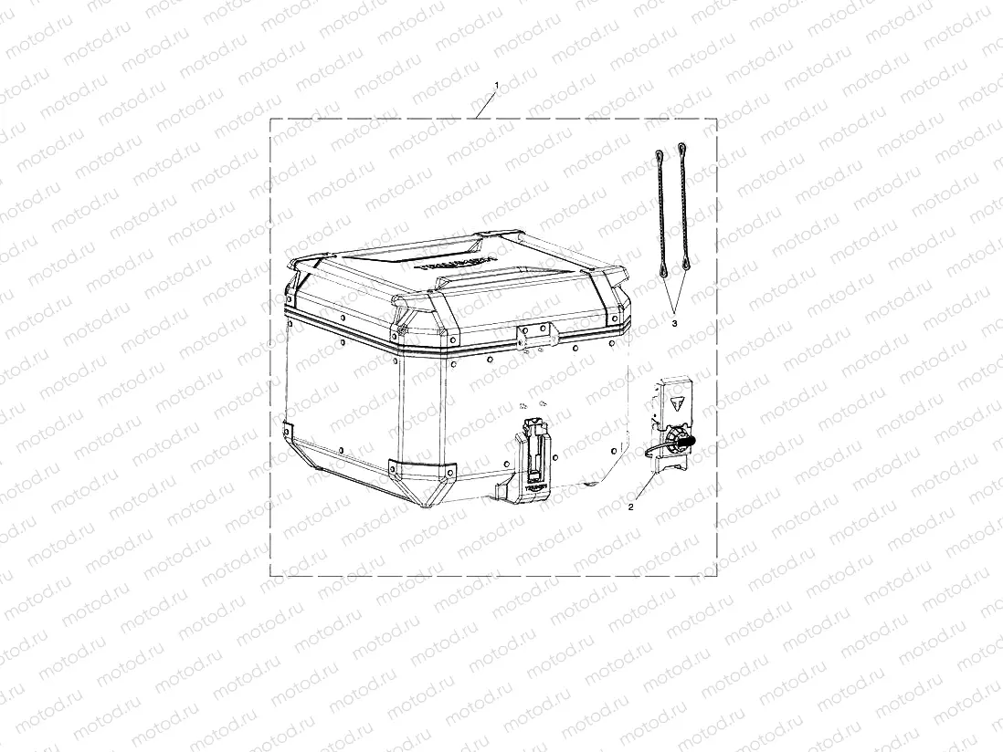 Top Box, Aluminium, Silver