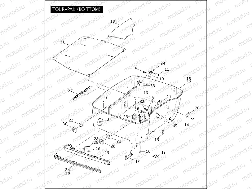 TOUR-PAK (BOTTOM) (1 OF 2)