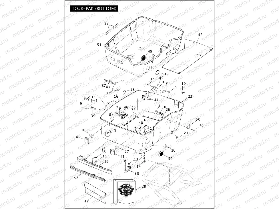 TOUR-PAK (BOTTOM) (1 OF 2)