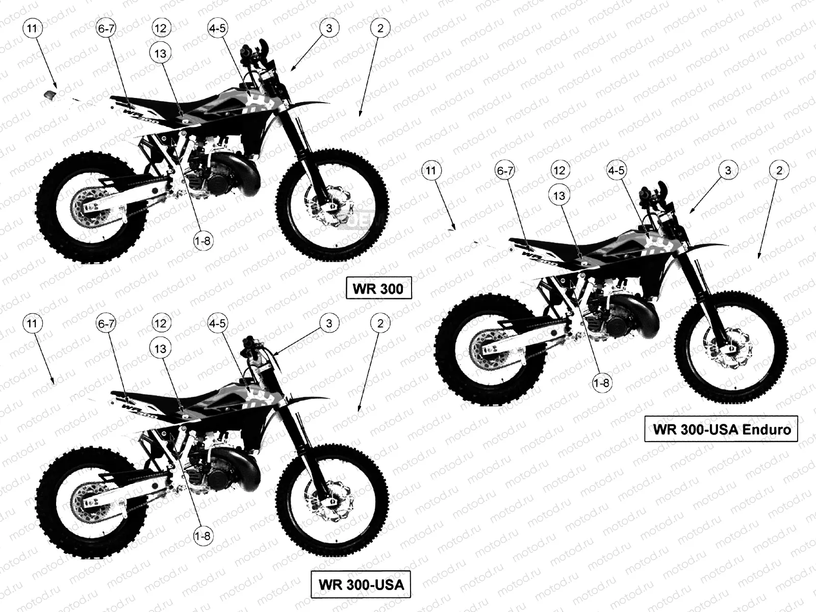 TRANSFERS (WR 300)