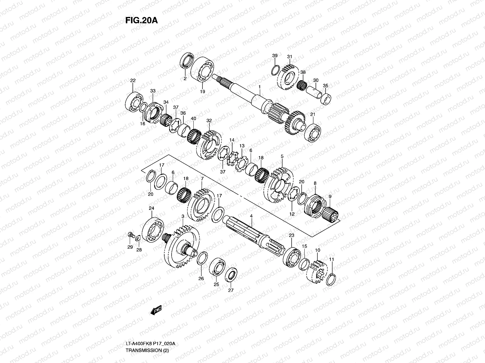 TRANSMISSION (2)( LT-A400FL0)