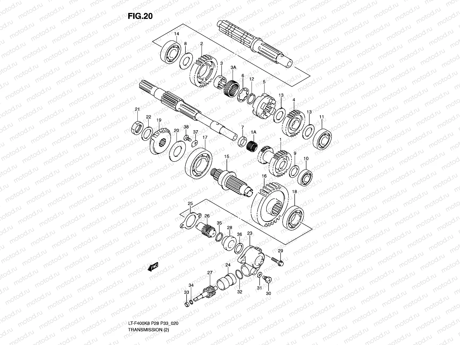 TRANSMISSION (2)(MODEL K9)