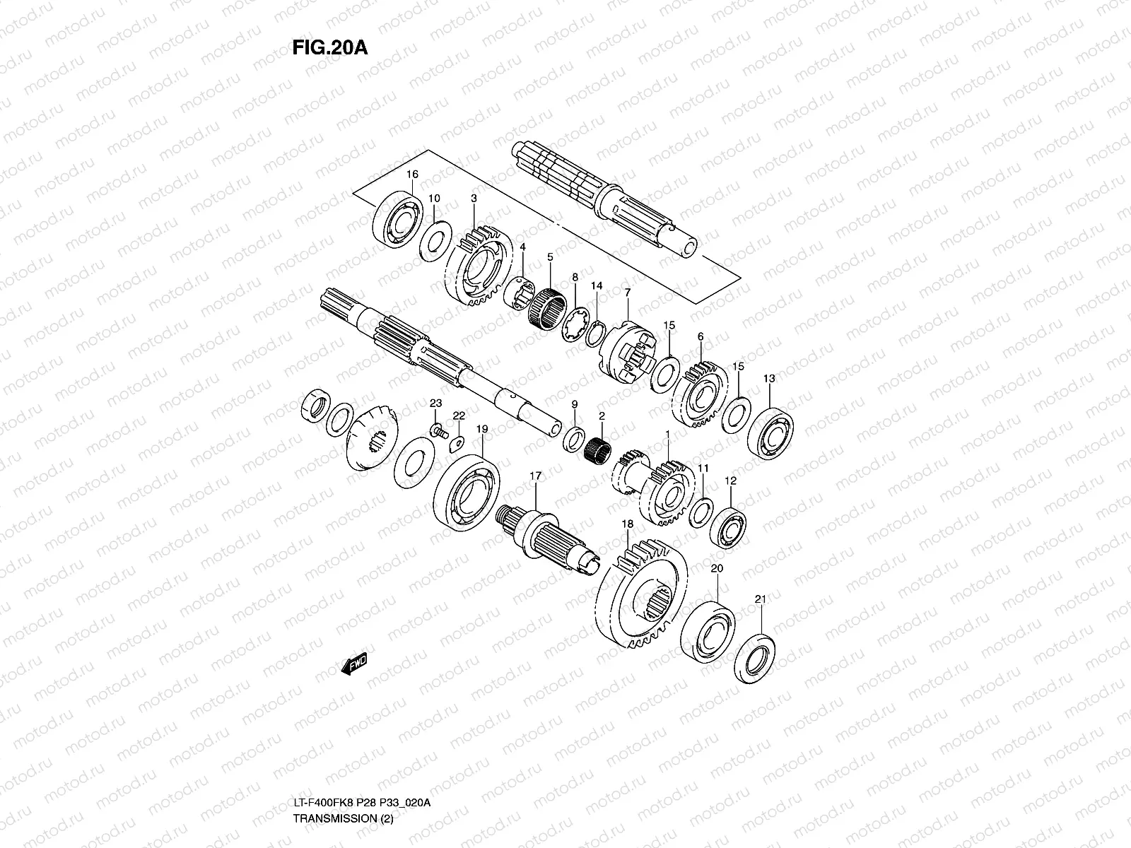 TRANSMISSION (2)(MODEL L0)
