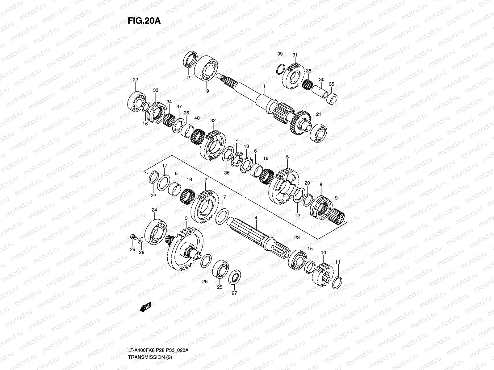 TRANSMISSION (2)(MODEL L0)