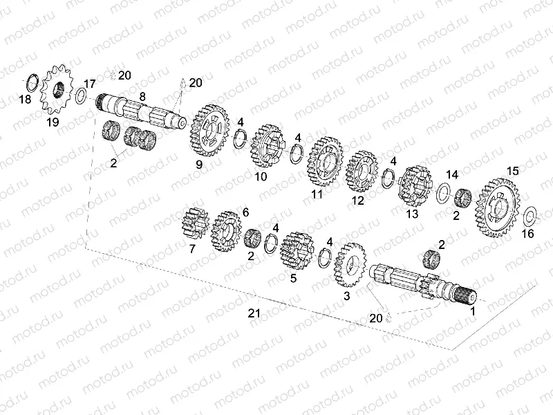 Transmission 6 speed