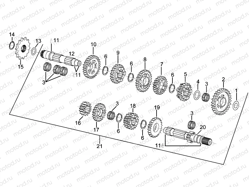 Transmission 6 speed