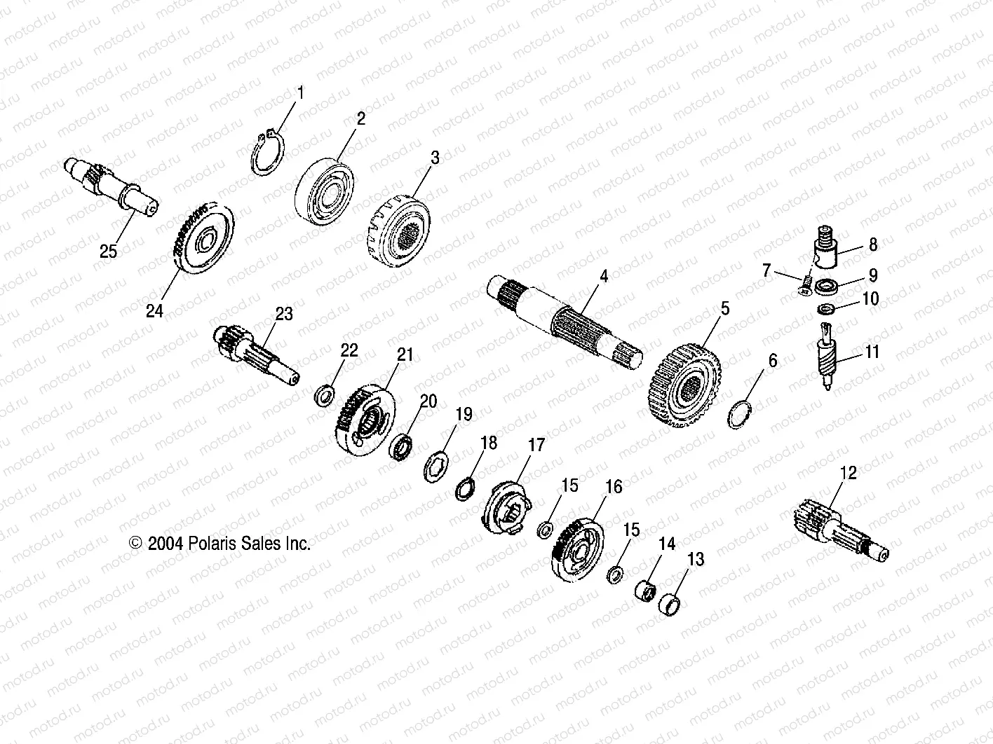 TRANSMISSION - A05PB20EA/EB/EC/ED (4999709970A14) | TRANSMISSION - A05PB20EA/EB/EC/ED (4999709970A14)