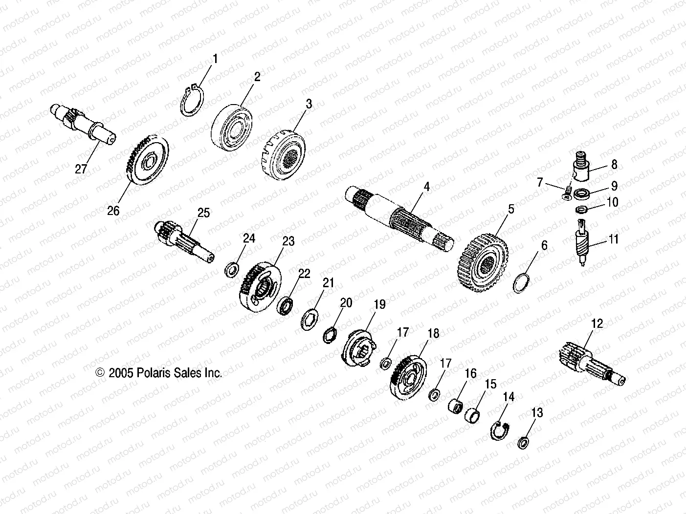 TRANSMISSION - A06PB20EA/EB (4999202509920250A14) | TRANSMISSION - A06PB20EA/EB (4999202509920250A14)