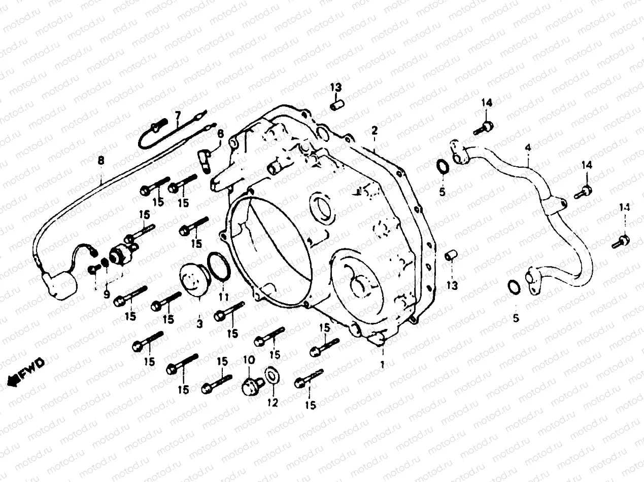 Transmission cover