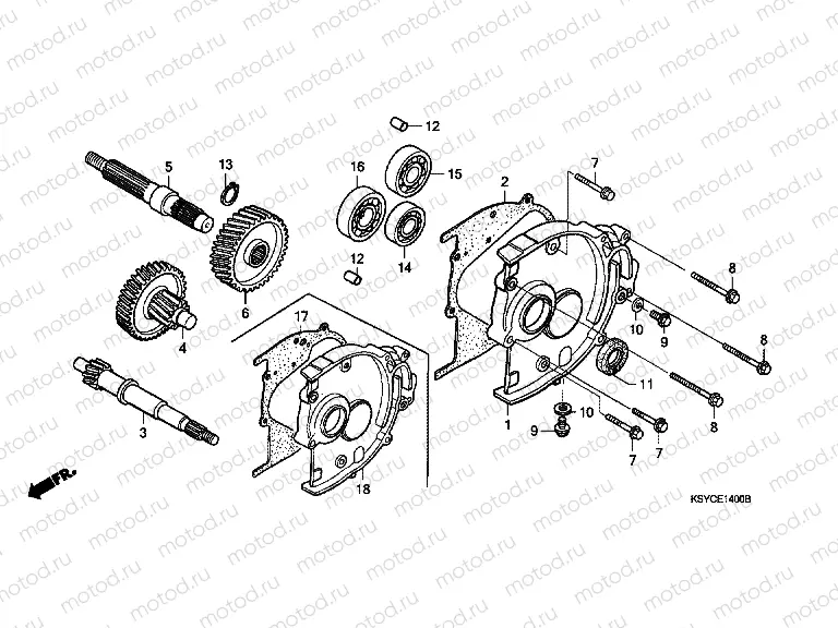 TRANSMISSION E-14 (SC1255,6,8)