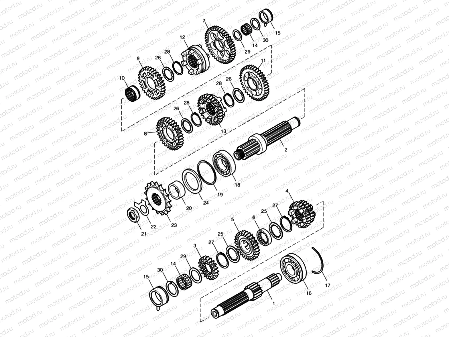 Transmission ENG NO 179829 » - B