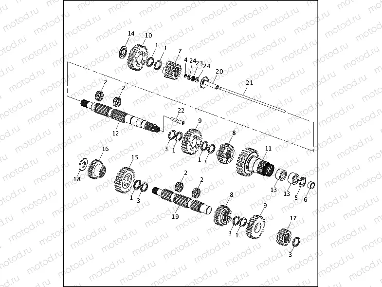 TRANSMISSION GEARS