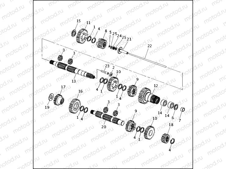 TRANSMISSION GEARS