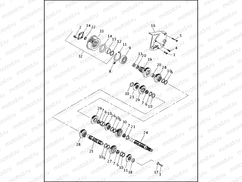 TRANSMISSION GEARS