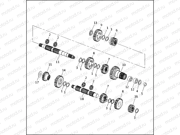 TRANSMISSION GEARS