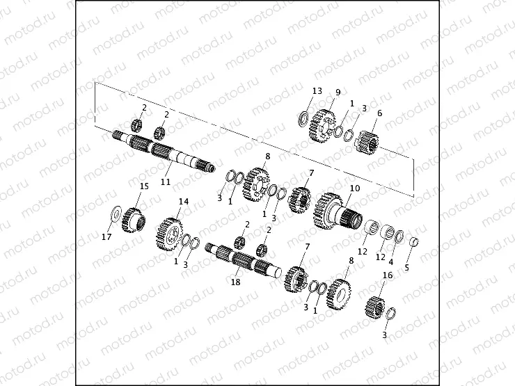 TRANSMISSION GEARS
