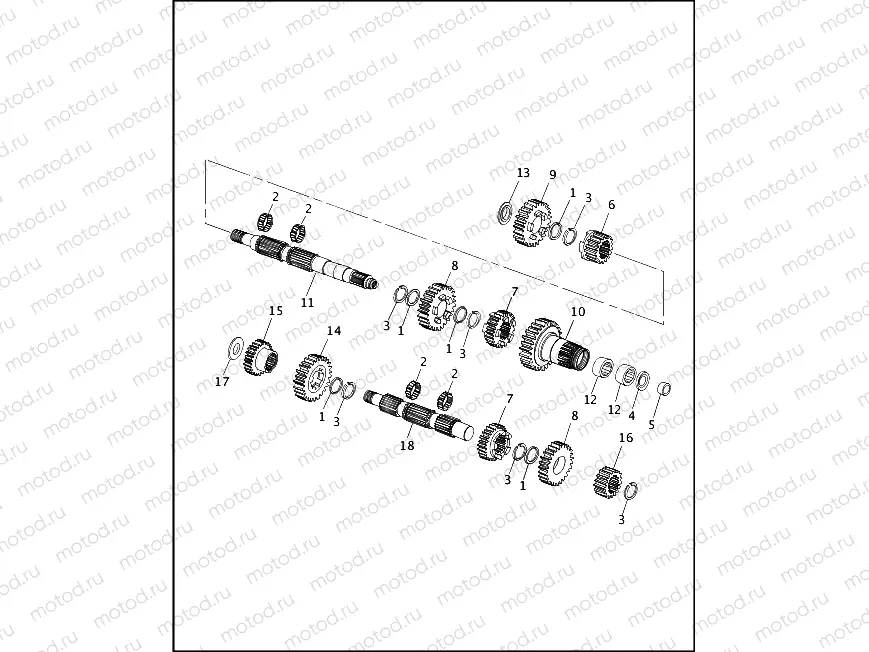 TRANSMISSION GEARS