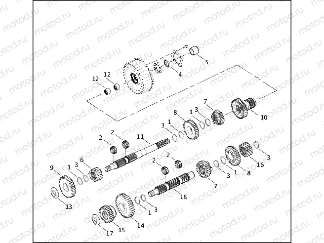 TRANSMISSION GEARS