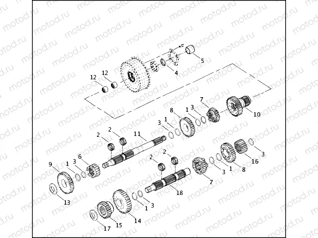 TRANSMISSION GEARS