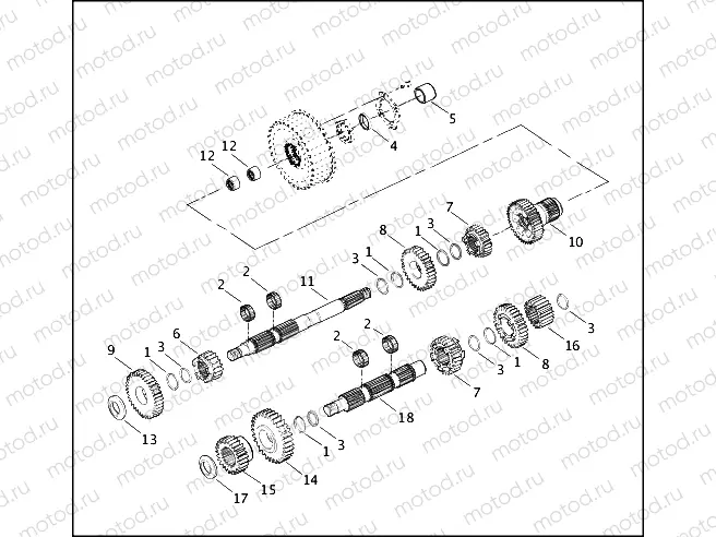 TRANSMISSION GEARS