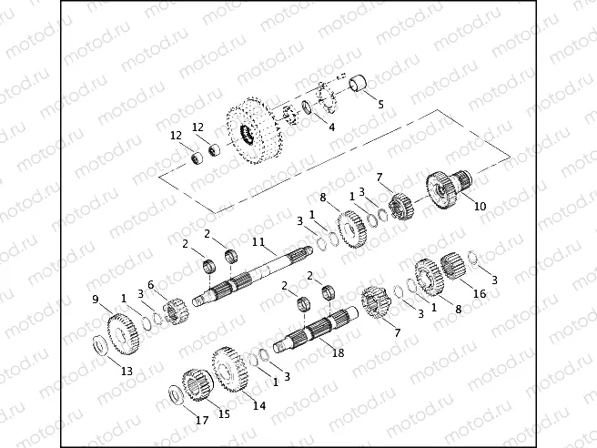 TRANSMISSION GEARS