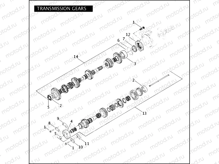 TRANSMISSION GEARS