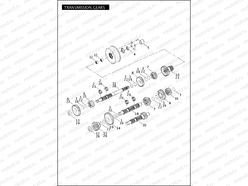 TRANSMISSION GEARS