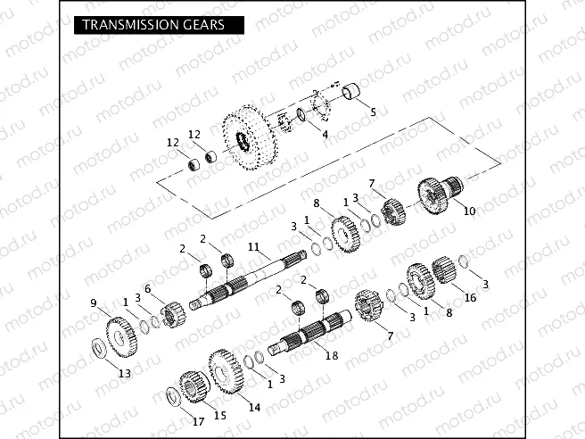 TRANSMISSION GEARS