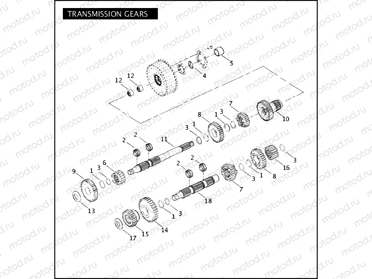 TRANSMISSION GEARS