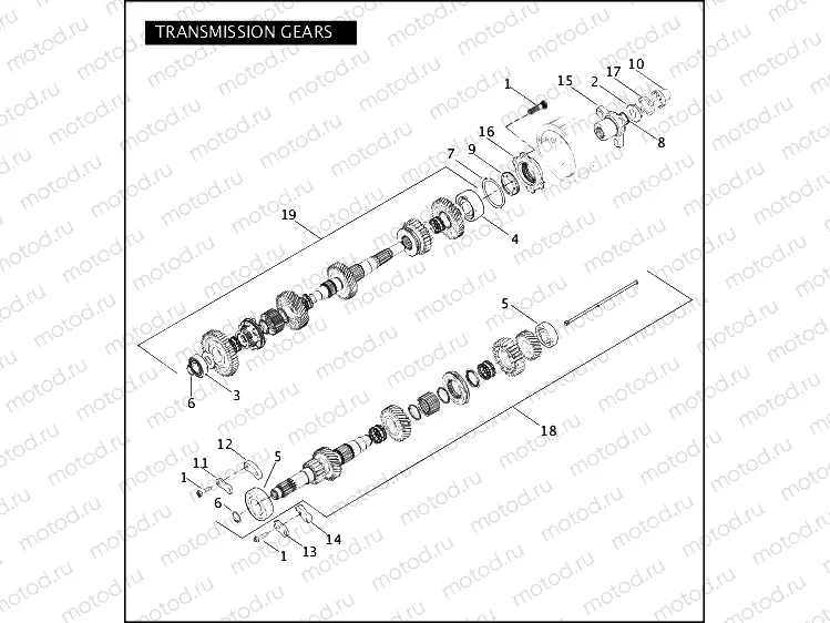 TRANSMISSION GEARS