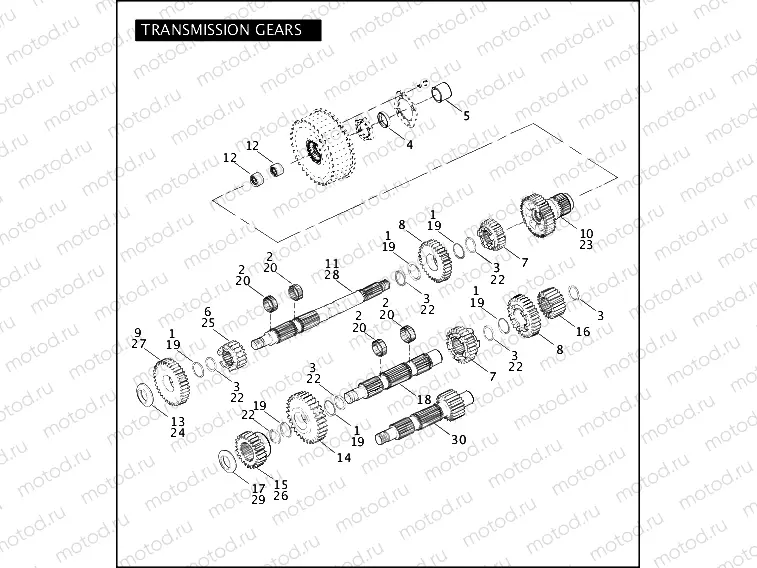 TRANSMISSION GEARS