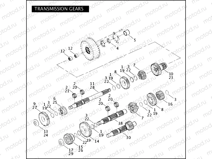 TRANSMISSION GEARS
