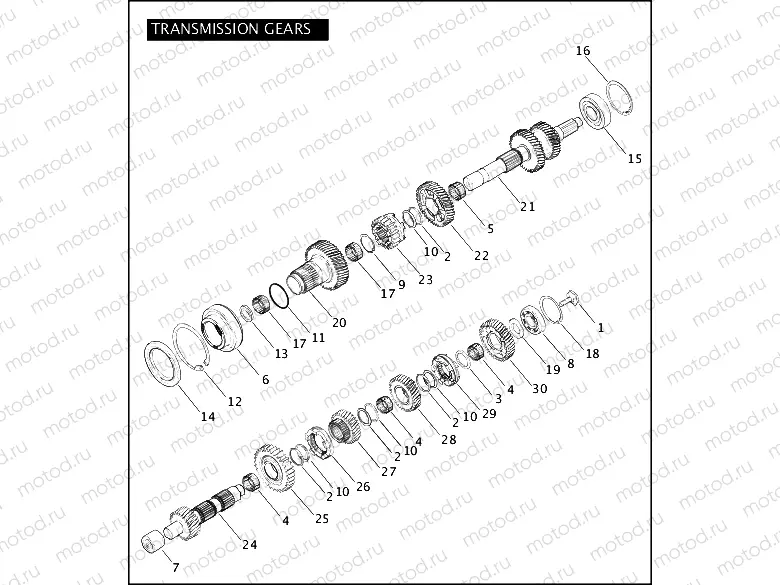 TRANSMISSION GEARS