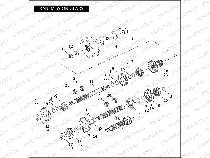 TRANSMISSION GEARS