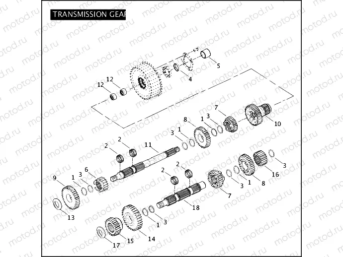 TRANSMISSION GEARS