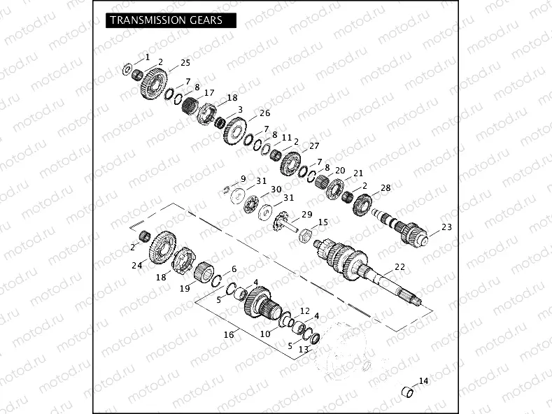 TRANSMISSION GEARS