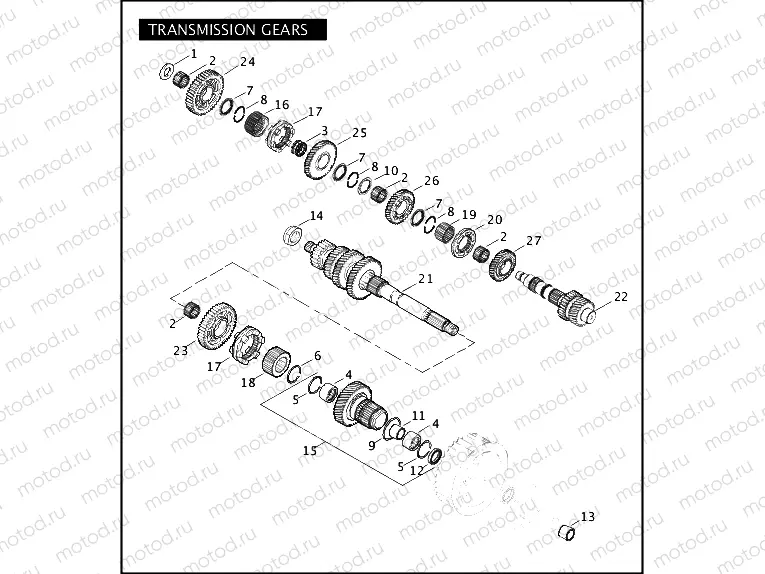 TRANSMISSION GEARS