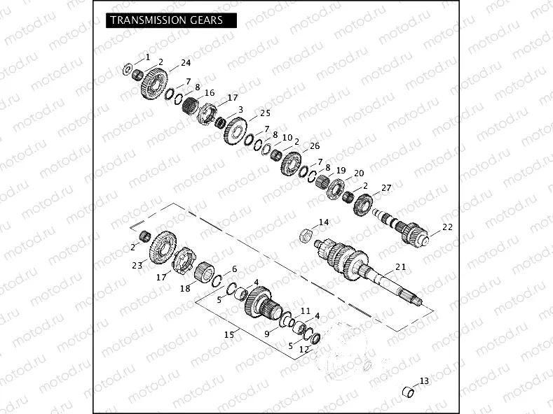 TRANSMISSION GEARS